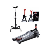 Worldforce 3 Ton Kriko. 500kg Şanzıman Kriko. 3 Ton Sehpa Seti