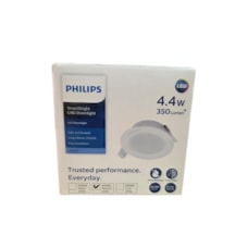 Phılıps 4,4w Led Spot 4000k Beyaz Işık Beyaz İle Sarı Işık Arası 350lümen Delik Çap 75-85mm 4lü Paket