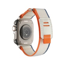 Apple Uyumlu  Watch Ultra Ultra 2 49mm Hasır Kordon Redclick Krd-106 Strap Kayış