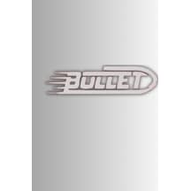 Bullet Mermi Etiket - Sticker 3.5x15cm