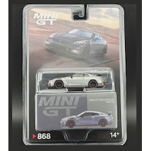 Mini Gt Nissan Gt-r Nismo 2024 Nısmo Stealth Gray 868 1/64 Chase Model