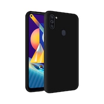 KZY İletişim Samsung Galaxy Uyumlu A11 İçi Kadife Soft Logosuz Lansman Silikon Kapak