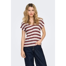 Only Onllira Kadın Bluz 15252103 Bordo Only Onllira Kadın Bluz 15252103 Bordo