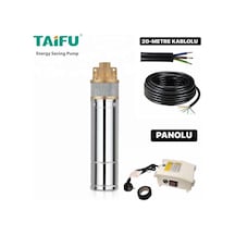 Taifu 4Skm-100 - 1 Hp - 20 Metre Kablolu - Panolu - Dalgiç Pompa