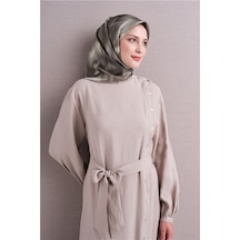 Armine Saf İpek Sura Eşarp 9605d 83 Latte Gül Kurusu