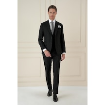 Efor Tk 911 Slim Fit Siyah Spor Takım Elbise Siyah Efor Tk 911 Slim Fit Siyah Spor Takım Elbise Siyah