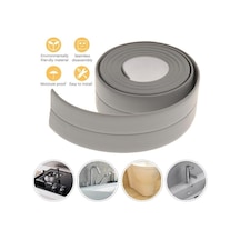 Beyaz Lavabo Banyo Sızdırmazlık Şeridi Bant Beyaz Pvc Kendinden Yapışkanlı Su Geçirmez Duvar Sticker Banyo Mutfak İçin 3.8cm X 330cm