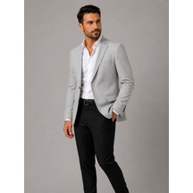 Classics Men Erkek İtalyan Kesim Yarım Astar Blazer Ceket Klasik Ve Modern Şıklık - 7732 Taş