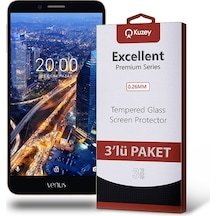 Vestel Uyumlu Venüs V3 5580 Ekran Koruyucu Cam 3 Adet (532176897)