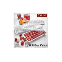 32'lü Küp Buz Kalıbı Bpa Free - 1 Adet Buzluk Plastik Diğer