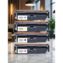 Hp Uyumlu Color Laserjet Pro 4303dw Uyumlu Toner Takımı - Çipli / 230a / W2300a Yüksek Kaliteli
