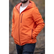 Huğlu Softshell Mont Turuncu Çok Renkli