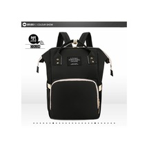 Samdoo Anne Çanta Sırt Çantası Çok Fonksiyonlu Büyük Kapasiteli Siyah Materyal Emniyetli Kullanıma Uygun Siyah