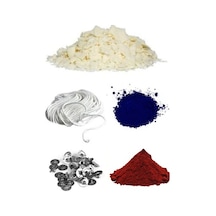 Soya Mum Yapım Seti, 1Kg Soya Wax, Boya, Fitil, Mum Çıtçıtı