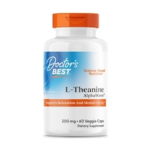 L-theanine Alphawave 200 Mg 60 Capsules Odaklanma Ve Rahatlama Desteği