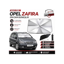 Opel Zafira Şemsiye Tip Ön Cam Güneşliği Katlanabilir Uv Korumalı Araç Cam Güneşlik