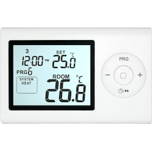 Akıllı Oda Termostatı - Kablosuz Ve Wifi Özellik - Rt226-p3 Hexa