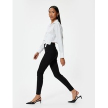 Koton Trousers Bsc Siyah