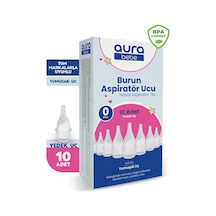 Bebek Burun Aspiratör Yedek Ucu 10 Adet Tüm Markalar İle Uyumlu