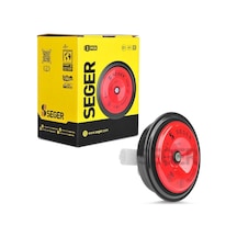 Seger-50f Midi Disk Korna 12v Didit , Kalın Ses, Sıcma 3 Soket