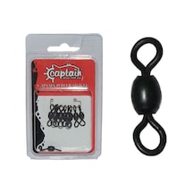 Captain 5008 Rulmanlı Crane Fırdöndü 6lı Paket Mat Black 63961128