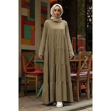 Neways 6400 Denim Parça Boya Elbise Haki