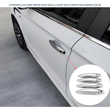 Ebal Otomotiv Citroen C-Elysee Krom Kapı Kolu 4 kapı 2012 Üzeri P. ÇELİK