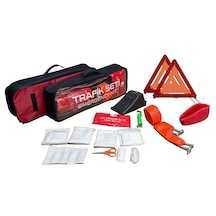Asm19 1560 Trafik Seti Full Set Çeki Halatı+el Feneri+metal