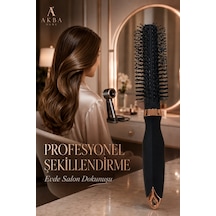 Profesyonel Saç Şekillendirme Fırçası Fön Ve Hacim Vermeye Yardımcı Ergonomik Saç Tarağı