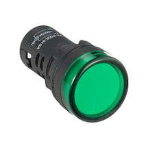 YEŞİL LED SİNYAL LAMBASI - 22MM - 220V AC