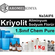 Aromel Aliminyum Sodyum Florür Sentetik Kriyolit 1 Kg