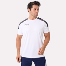 Beyaz - Antrasit Uhlsport Erkek Futbol T-shirt Energy Training 1101805 Beyaz