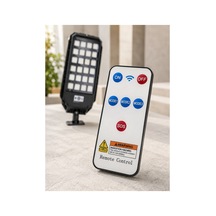 Erssolar Led Bahçe Lambası Hareket Sensörlü Uzaktan Kumandalı Dış Mekan Aydınlatma