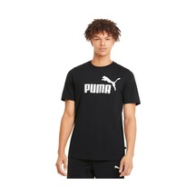 Puma Ess Logo Tee Erkek Tshirt - Bisiklet