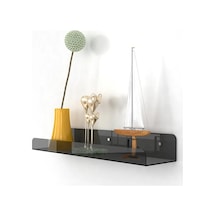 Pleksi Duvar Raf Füme, 50cm X 10cm Diğer
