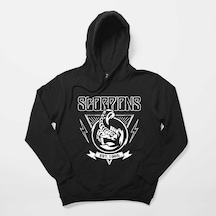 Scorpions Est. 1965 Siyah Kapşonlu Sweatshirt Hoodie