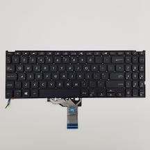 Asus Uyumlu X509fa-ej561t, X509fa-ej562t Klavye Siyah Tr Işıklı