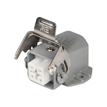 Mete Enerji 4x10a.çoklu Eğik Makine Prizi Geçişli Metal Mandal - 403003s