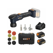 Maxxt MDMP20VX2P 20V Çift Akülü Orbital Polisaj Makinesi