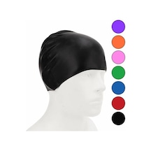 Latex Havuz Yüzme Bonesi Siyah