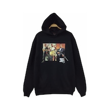 Gta Kapüşonlu Sweatshirt Siyah