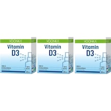 Vitamin D3 1000 Iu 20 Ml-d3 Desteği 3 Adet