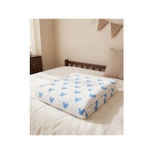 %100 Pamuk Bebek Battaniyesi 80x90 Lacivert