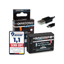 Doğrudan Usb Girişli Platinum Lp-e17 Usb Pil 1000 Mah - Canon Eos Rp R10 77d 200d 250d -1352750d 760d 800d İle Uyumlu, 1 X Lp-e17 Usb Belirtilmemibelirtilmemişş