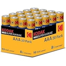 Kodak Max Super Alkalin 20 Adet - Aaa İnce Pil