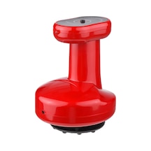 Geeksen Elektrikli Vakumlu Masaj Kupası - Selülit Tedavisi Ve Akupunktur Masajı İçin 15w Isıtmalı Cihaz Kırmızı