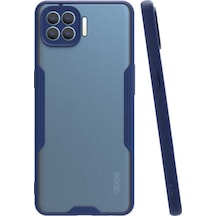 Oppo Reno 4 Lite ile Uyumlu Kapak Colorful Kamera Korumalı Silikon Kılıf