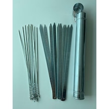 Mobilreyon Galvanizli Mangal Seti 50cm