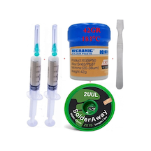 Mechanic Krem/ Lehim Solder Paste 183 C Sn63/pb37 42gr Flux Lehim Toplama 2uul-2015 Emme Fitili 2,0mm St18