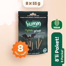 Organik Vegan Zeytinli Grissini Atıştırmalık Paketi - 8 Adet 420 G